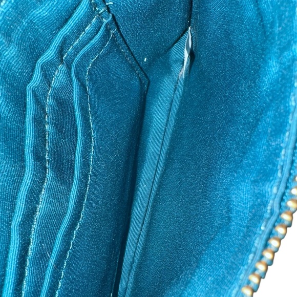 Coach Teal Wristlet NWOT - Picture 5 of 5